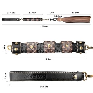LOVETOY LOVETOY REBELLION FLOGGER 23.5"