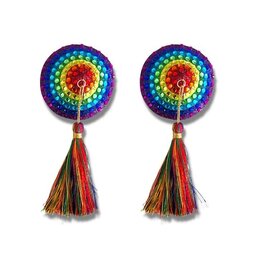 APPEELING PASTIES RAINBOW WITH TASSELS