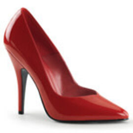 PLEASER PLEASER SEDUCE 420 CLASSIC HEEL RED SIZE 15