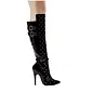 ELLIE GWEN KNEE-HIGH BOOT BLACK SIZE 7