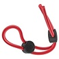 BLUSH STAY HARD COCK RING DOUBLE LOOP SILICONE RED