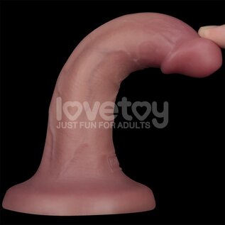 LOVETOY LOVETOY DILDO VIBE POWER COCK 6" TAN