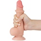 LOVETOY SLIDING SKIN DILDO 7.5" VANILLA
