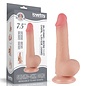 LOVETOY SLIDING SKIN DILDO 7.5" VANILLA