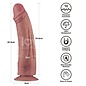 LOVETOY LOVETOY DILDO VIBE POWER COCK 10.5" FLESH