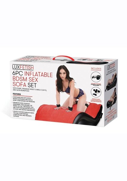 LUX BDSM SOFA INFLATABLE 6 PC