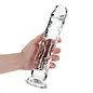 SHOTS DILDO REALROCK 10" CLEAR