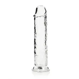 SHOTS DILDO REALROCK 10" CLEAR