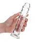 SHOTS REALROCK STRAIGHT DILDO 7" CLEAR