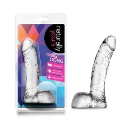 BLUSH NATURALLY YOURS DONG 5.5" CLEAR