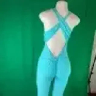 "O" HEAVENS "O" HEAVENS ATHLETIC ROMPER BUBBLE TEAL SMALL