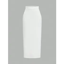 "OH" PENCIL SKIRT WITH TOP WHITE S/M