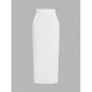 "OH" PENCIL SKIRT WITH TOP WHITE S/M