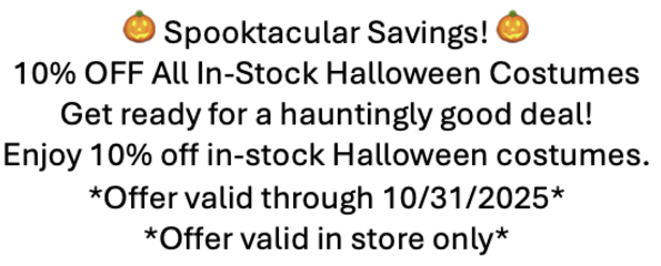 sale halloween