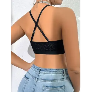 "O" HEAVENS "O" HEAVENS BRA DIAMOND CUT OUT