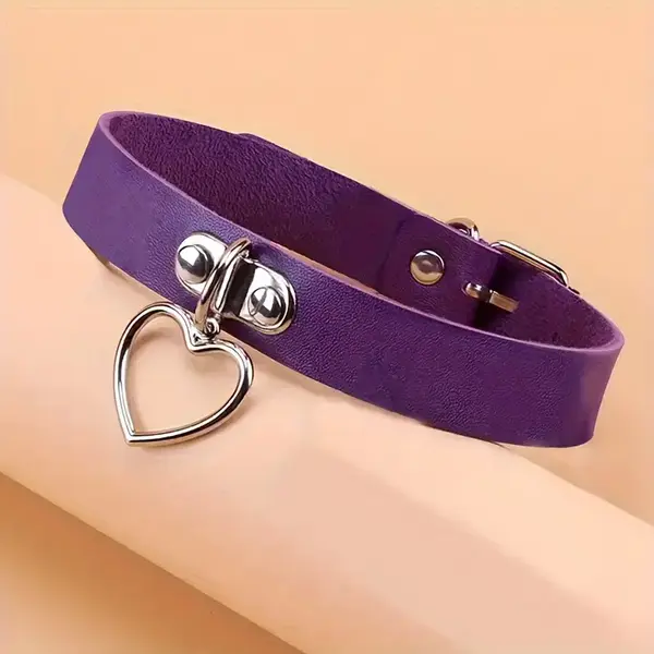 "O" HEAVENS COLLAR HEART PENDANT VARIOUS