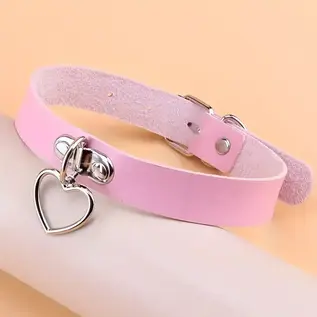 "O" HEAVENS "OH" COLLAR HEART PENDANT VARIOUS