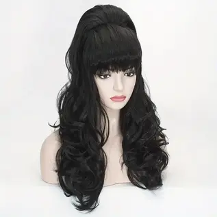 "O" HEAVENS "O" HEAVENS WIG BEEHIVE BLACK