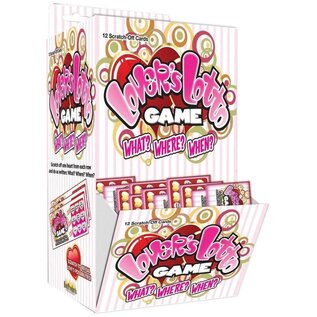 HOTT PRODUCTS LOVERS LOTTO SCRATCH TICKET