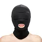 NS NOVELTIES HUSTLER TABOO MOUTH HOOD BLACK