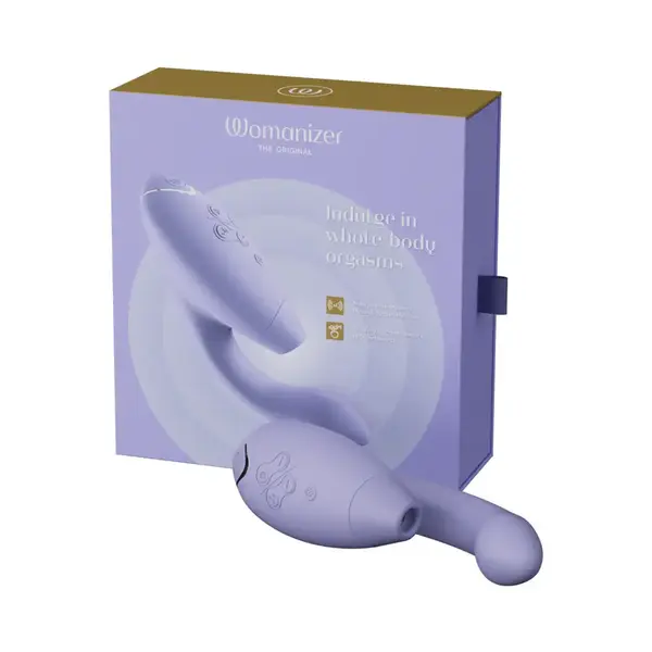WOMANIZER RABBIT VIBE DUO 2 CLIT G SPOT LILAC