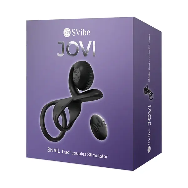 SNAIL VIBE C-RING JOVI COUPLES W/REMOTE