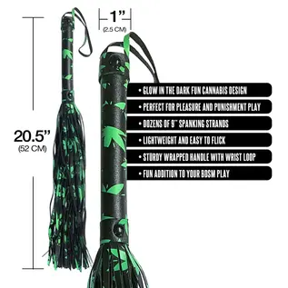GLOBAL NOVELTIES STONER VIBES FLOGGER GLOW IN THE DARK CHRONIC COLLECTION