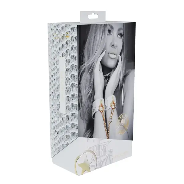 SHOTS OUCH CUFFS FLORENCE WHITE