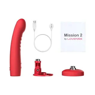 LOVENSE DILLOVENSE DILDO VIBE MISSION 2 APP/BLUETOOTH PINKDO VIBE MISSION 2 APP/BLUETOOTH