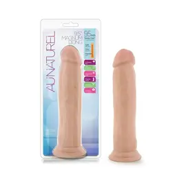 BLUSH AU NATUREL DILDO MAGNUM 9.5" SENASA FEEL VANILLA