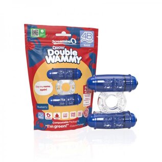 SCREAMING O VIBRATING C-RING DOUBLE WAMMY