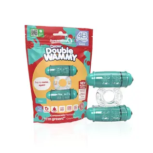 SCREAMING O VIBRATING C-RING DOUBLE WAMMY