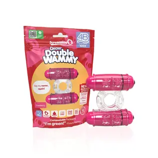 SCREAMING O VIBRATING C-RING DOUBLE WAMMY