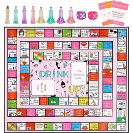 "O" HEAVENS PARTY GAME DRINK UP GAME BOARD GAME