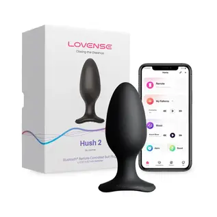LOVENSE ANAL PLUG HUSH 2 APP/BLUETOOTH LARGE