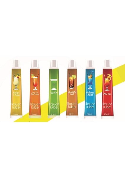 HOTT PRODUCTS LIQUOR LUBE TUBE COCKTAIL FLAVORS