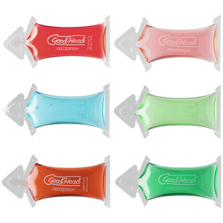 DOC JOHNSON GOODHEAD ORAL DELIGHT ASSORTED FLAVORS PILLOW PACK