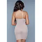 BE WICKED BEWICKED CURVED CRAZE SHAPEWARE  DRESS 1X/2X NUDE