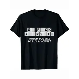 "O" HEAVENS "O" HEAVENS SHIRT GO F YOURSELF BLACK