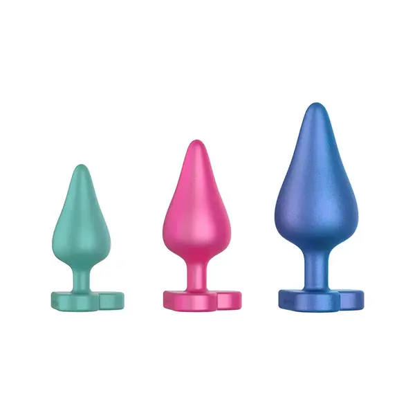 "O" HEAVENS ANAL PLUG HEART LARGE SILICONE