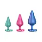 "O" HEAVENS ANAL PLUG HEART LARGE SILICONE