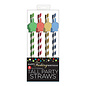 HAPPY FUCKING BIRTHDAY PARTY STRAWS
