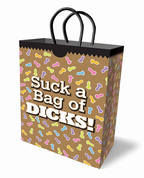 LITTLE GENIE LITTLE GENIE GIFT BAG SUCK A BAG OF DICKS