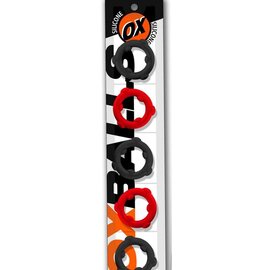 OXBALLS OXBALL COCK RING SPINNERS 5 PACK