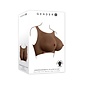 EVOLVED GENDER X BREAST PLATE E CUP CHOCOLATE