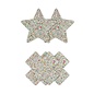 PRETTY PASTIES STAR 4 PAIRS