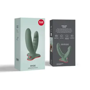 FUN FACTORY DILDO RYDE DOUBLE OLIVE 5"