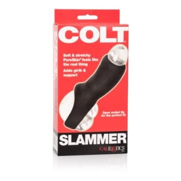 CALEX PENIS SLEEVE COLT SLAMMER GIRTH ENHANCER BLACK