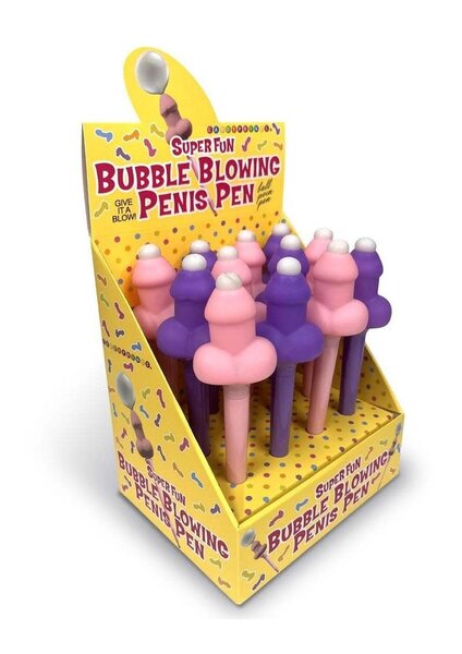 LITTLE GENIE BUBBLE BLOWING PENIS PEN