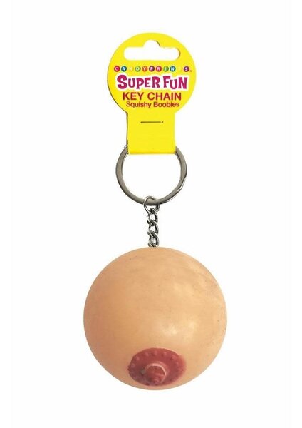 LITTLE GENIE KEYCHAIN SQUISHY BOOB